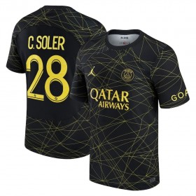 Camisetas Paris Saint Germain C. SOLER 28 4ª Jordan 2022/23 - Hombre